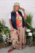 Load image into Gallery viewer, Mesmerized Vest - Dark Chambray
