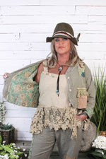 Load image into Gallery viewer, Heirloom Heart Tank - Tea Stain
