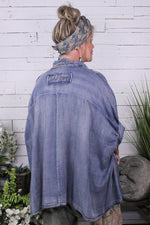 Load image into Gallery viewer, Morning Meadow Top - Chambray
