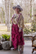 Load image into Gallery viewer, Victorian Romance Skirt - Cranberry
