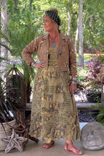 Load image into Gallery viewer, Magnolia Garden Dress - Tea Stain
