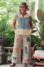 Load image into Gallery viewer, Moon Bloom Pants - Tan
