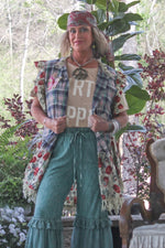 Load image into Gallery viewer, Rustic Roots Top - Rose Plaid
