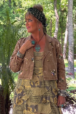 Load image into Gallery viewer, Timeworn Beauty Jacket - Chocolate
