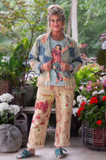Load image into Gallery viewer, Traveling On Pants - Magenta Plaid
