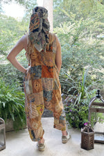 Load image into Gallery viewer, Patchwork Love Romper
