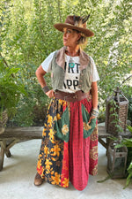 Load image into Gallery viewer, Kantha Sunrise Skirt JG-71
