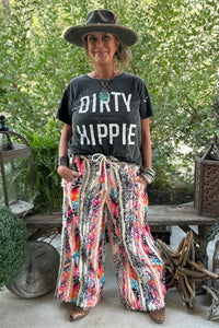 Dirty Hippie Tee - Vintage Black