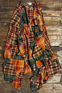 Look Of Love Vest - Plaid