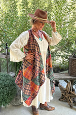 Load image into Gallery viewer, Look Of Love Vest - Plaid
