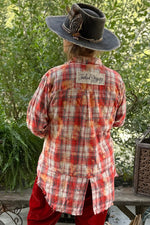 Load image into Gallery viewer, Crisp Morning Air Flannel - Orange Crush
