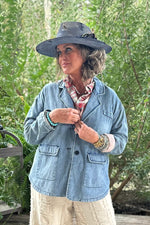 Load image into Gallery viewer, In And Out Jacket - Chambray
