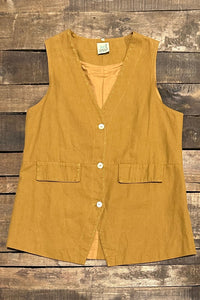 Harvest Winds Vest - Camel