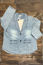 Load image into Gallery viewer, In And Out Jacket - Chambray
