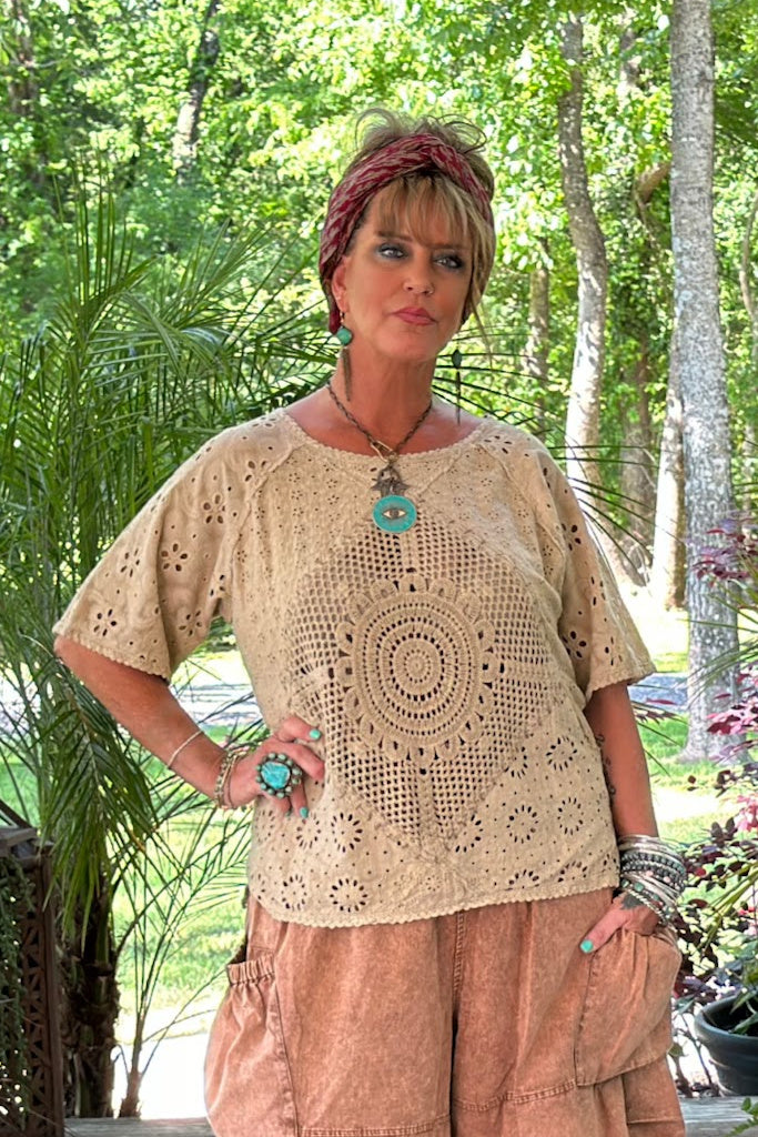 Patched Together Top