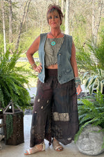 Load image into Gallery viewer, Patchwork Sunrise Pant - Chocolate JG-200
