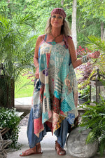 Load image into Gallery viewer, Patchwork Sunrise Dress - Multi JG-170
