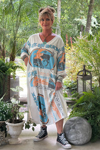 Weekend Mercantile Long Sleeve Dress - Let Er Buck