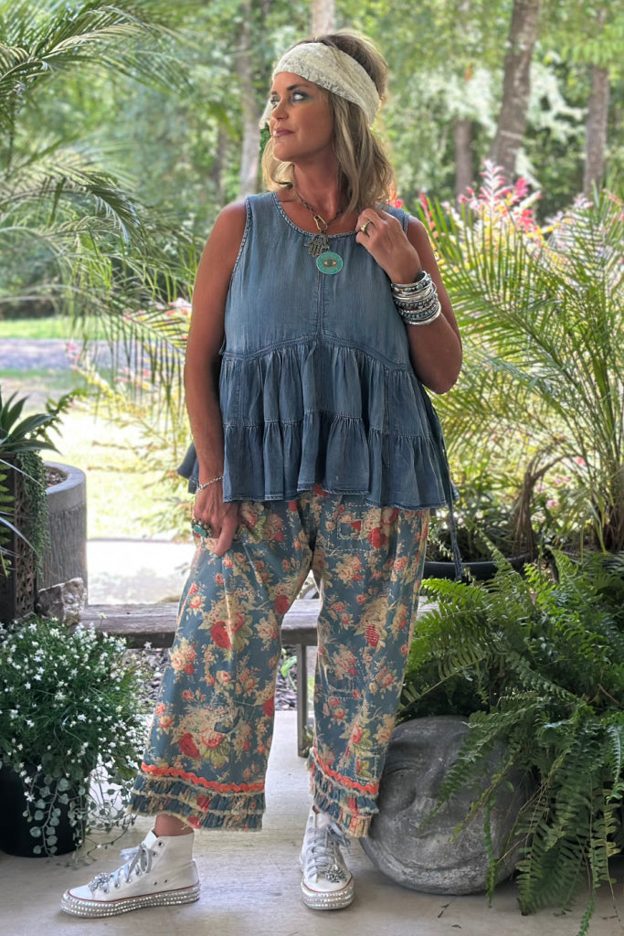 Garden Romance Bloomers - Sky