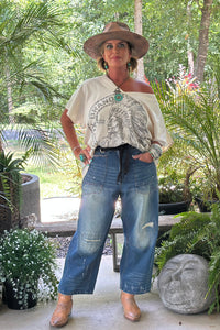 Double Barrel Dreams Jeans - Medium Wash