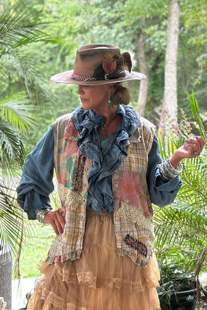Falling Petals Vest