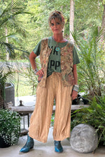 Load image into Gallery viewer, Quilted Paths Pants - Golden
