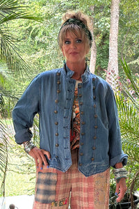 Commanding On Denim Jacket