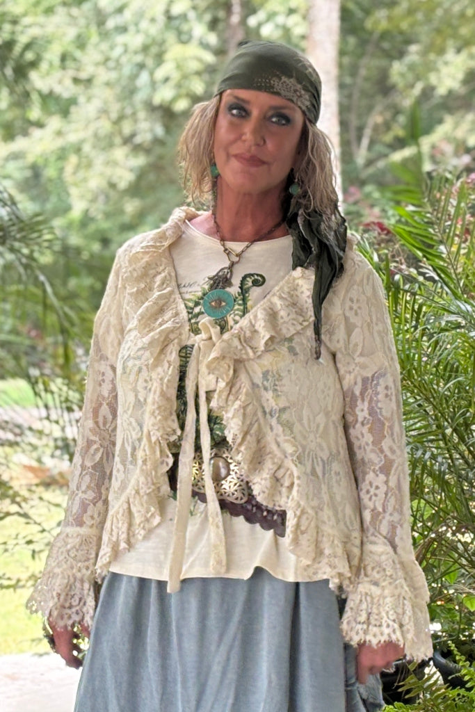 Graceful Moves Jacket - Tea Stain