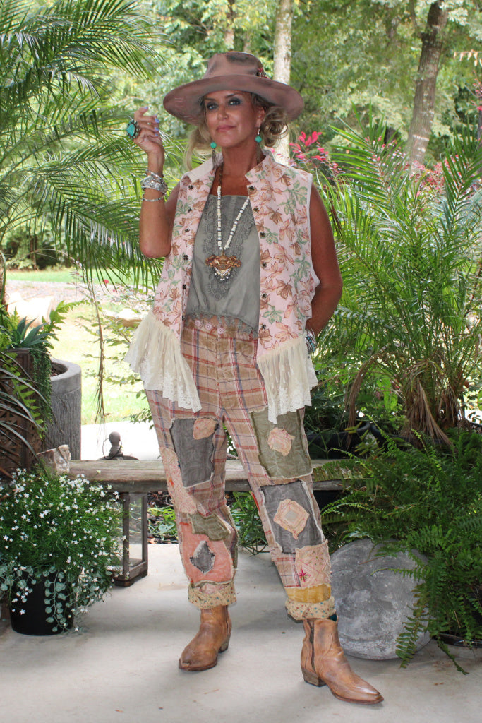 Traveling On Pants - Patched Together