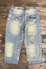 Load image into Gallery viewer, Peace and Love Jeans - Brave Heart
