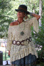 Load image into Gallery viewer, Layered In Time Tunic - Tea Stain
