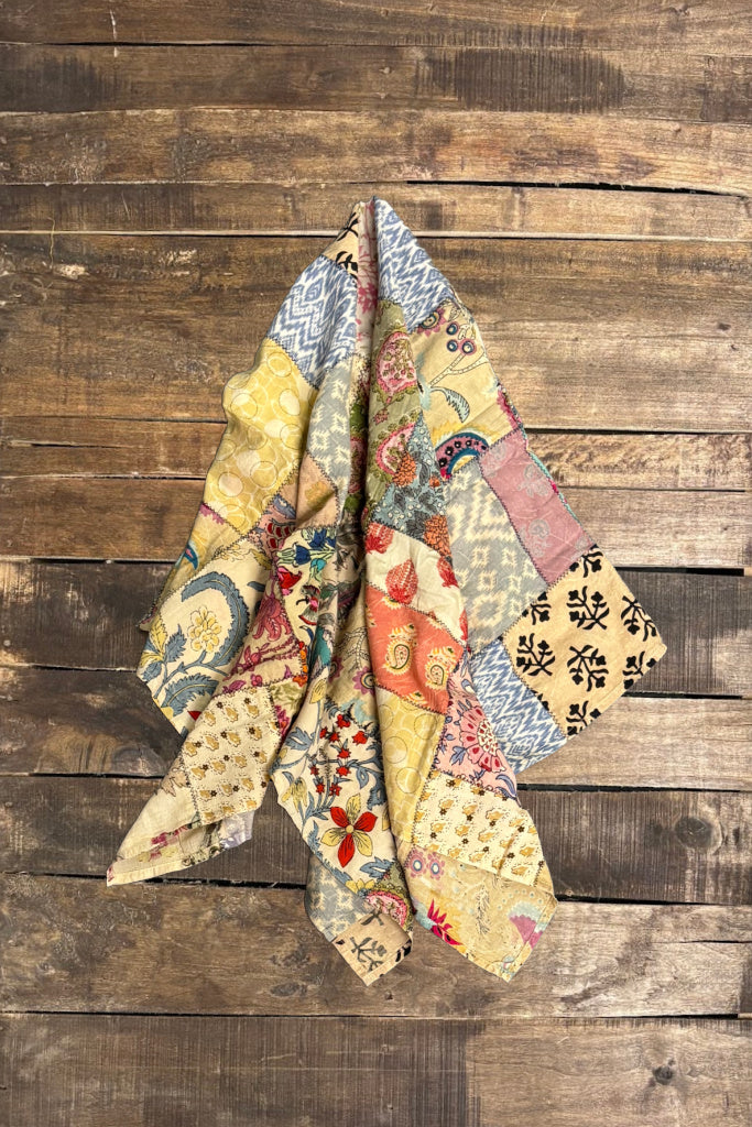 Patchwork Love Bandana XL