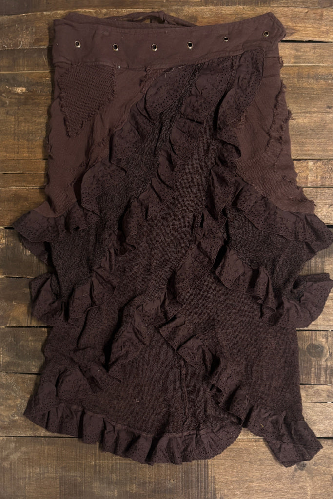 Whispering Hour Wrap Skirt