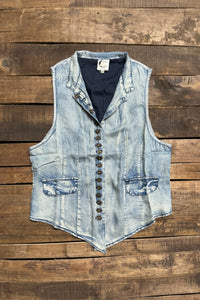 Mesmerized Vest - Chambray