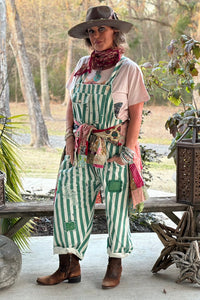 Endless Travels Overalls - Vintage Emerald