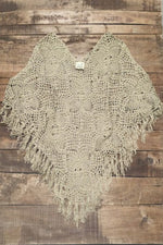 Load image into Gallery viewer, True Harmony Poncho - Olive
