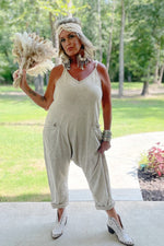 Load image into Gallery viewer, Can&#39;t Miss This Romper - Vintage Taupe
