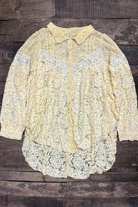 Floral Medley Shirt - Dandelion