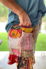 Load image into Gallery viewer, Kantha Sunrise Shorts JG-81
