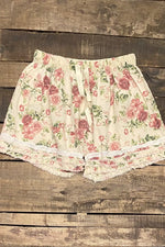 Load image into Gallery viewer, Full Bloom Shorts - Vintage Rose
