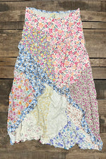 Load image into Gallery viewer, Patchwork Dreams High-Lo Skirt JG-114
