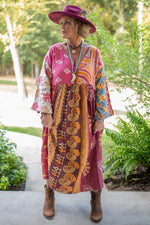 Load image into Gallery viewer, Kantha Sunrise Dress JG-17B
