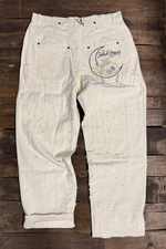 Load image into Gallery viewer, Peace and Love Jeans - Parchment Peace
