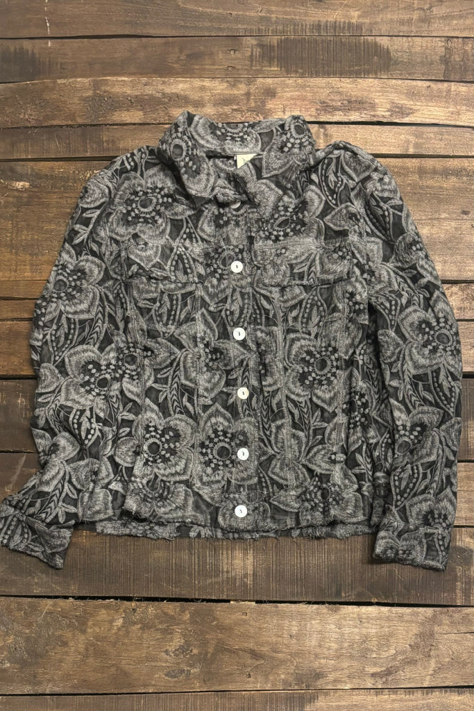 Garden Bliss Jacket - Vintage Black