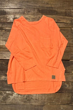 Load image into Gallery viewer, Wandering Meadow Sweatshirt - Papaya
