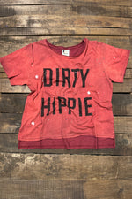 Load image into Gallery viewer, Dirty Hippie Tee - Vintage Wine
