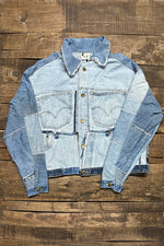 Load image into Gallery viewer, Stitched In Time Denim Jacket
