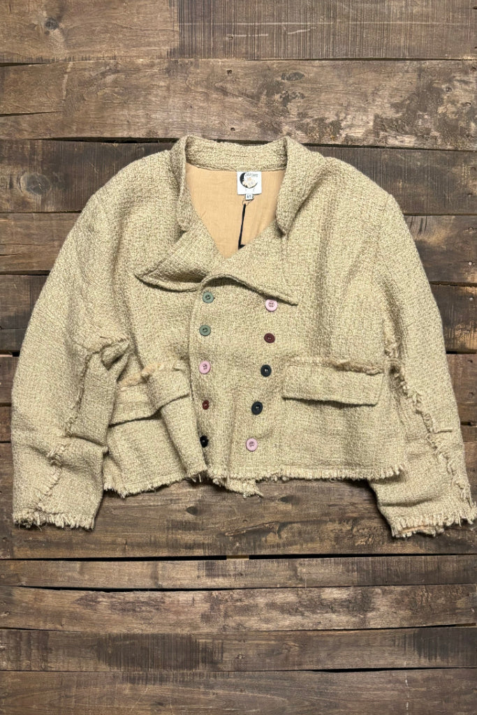 A Moment In Time Jacket - Taupe