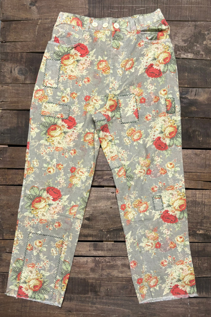 Traveler Pants - Floral Meadows