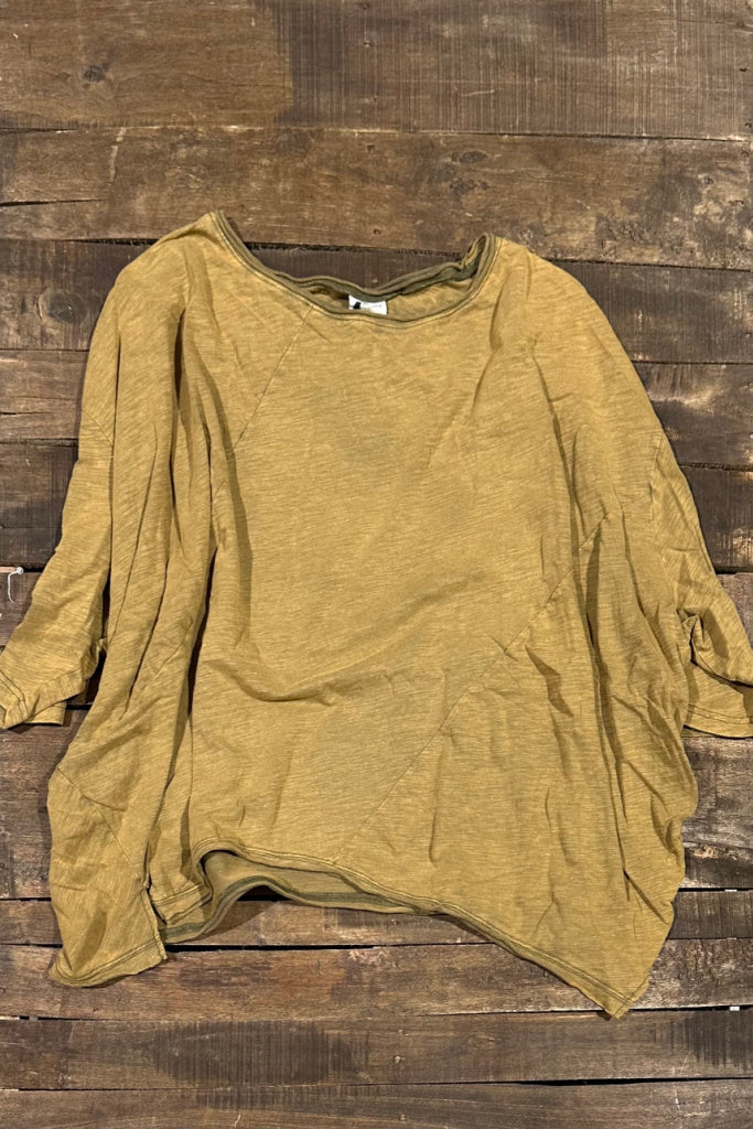 Be Free Top - Vintage Olive